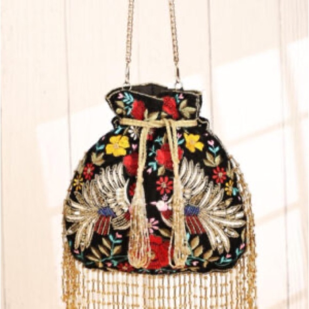 Ramala Mumbai Velvet Purse